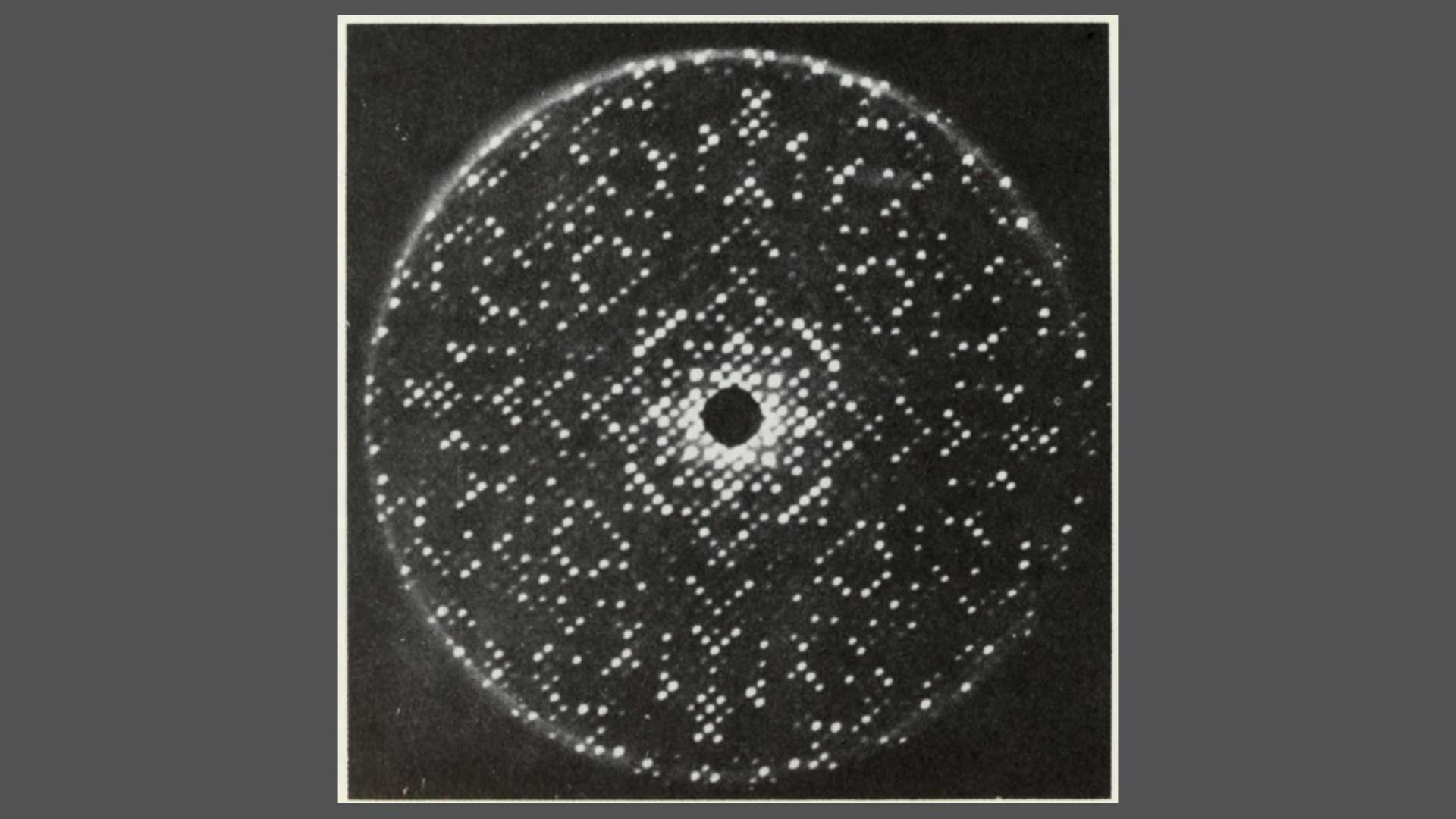 The 2 Angstrom resolution electron density map
